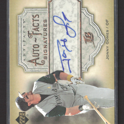 2006 Upper Deck Artifacts Auto-Facts Signatures Jonny Gomes #AF-GO 477/700 Auto