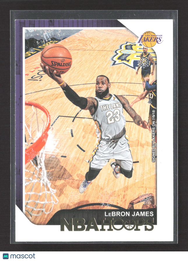 2018 Panini NBA Hoops LeBron James #82