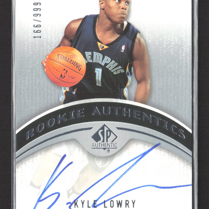 2006 SP Authentic Kyle Lowry #114 166/999 Auto