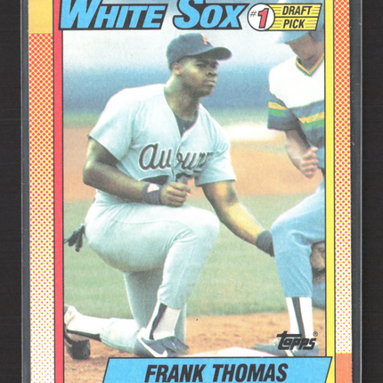 1990 Topps Frank Thomas #414