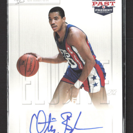 2012 Panini Past & Present Elusive Ink Otis Birdsong #OB Elusive Ink Auto