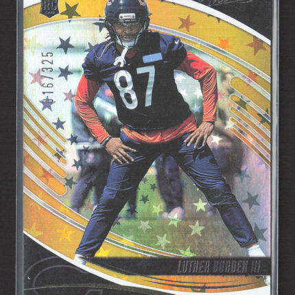 2025 Panini Absolute Football Luther Burden III #154 Stars RC 16/325