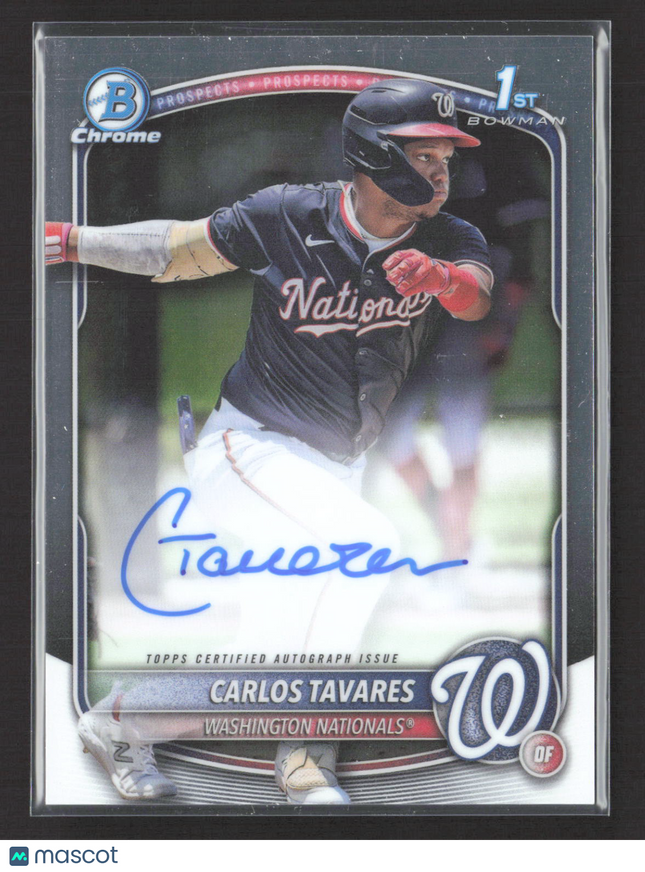 2025 Bowman Chrome Carlos Tavares #CPA-CT 1st Auto