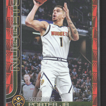 2025 Topps Flagship Michael Porter Jr. #105 Orange /25