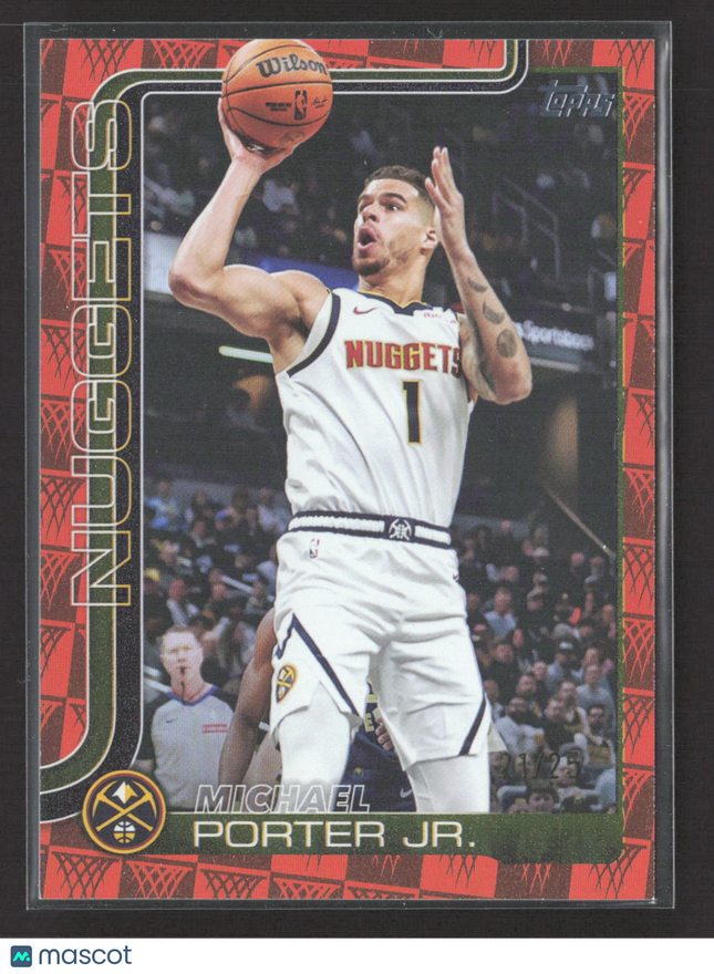 2025 Topps Flagship Michael Porter Jr. #105 Orange /25