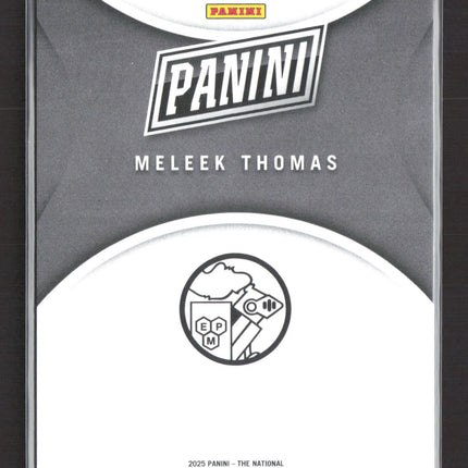 2025 Panini The National NIL Rated Prospect Meleek Thomas #NIL20 /99