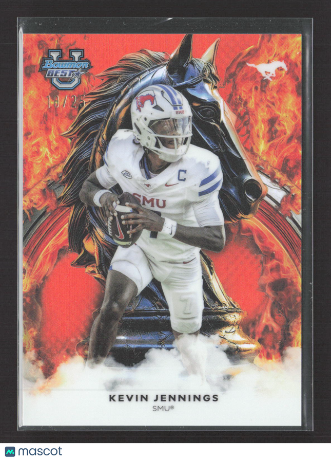 2025 Bowman University Best Workhorse Kevin Jennings #W-18 Orange 18/25