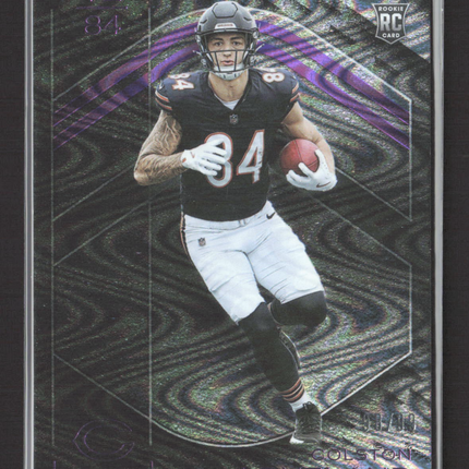 2025 Panini Black Football Colston Loveland #116 RC Royal /99