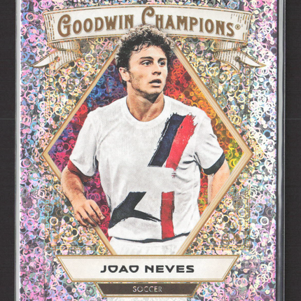 2025 Upper Deck Goodwin Champions Joao Neves #15 Pink Confetti 132/149