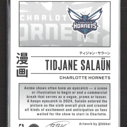 2024 Panini Prizm Manga Tidjane Salaun #11 RC