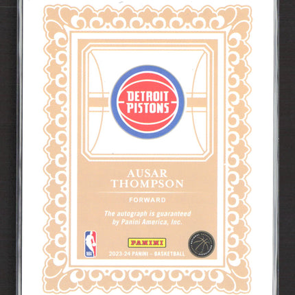 2023 Panini Calligraphy Signatures Ausar Thompson #CAL-AST RC Auto