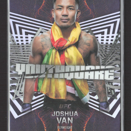 2026 Topps Chrome UFC Youthquake Joshua Van #YQ-6