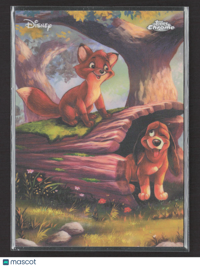2026 Topps Chrome Disney 100 Fox and the Hound Original Art #AD-5
