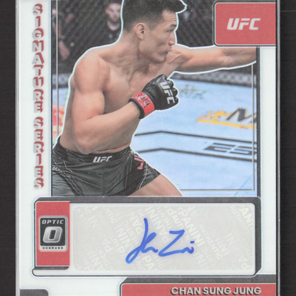 2023 Panini Donruss Optic Prizm Signature Series Chan Sung Jung #SS-CSJ Auto