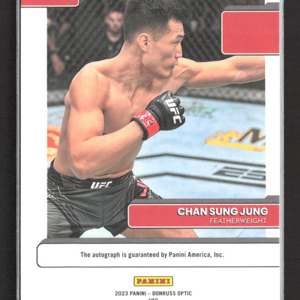2023 Panini Donruss Optic Prizm Signature Series Chan Sung Jung #SS-CSJ Auto