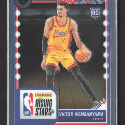 2023 Panini NBA Hoops Premium Stock Rising Stars Victor Wembanyama #282 RC