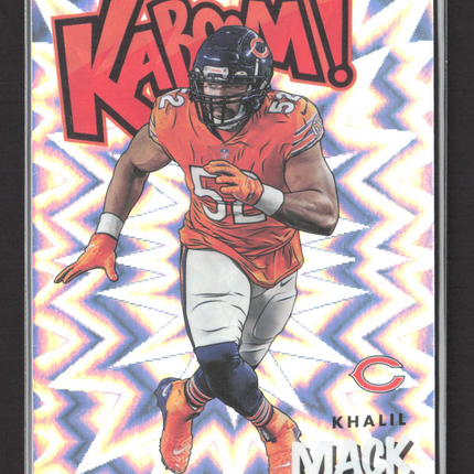 2021 Panini Absolute Kaboom Khalil Mack #K5