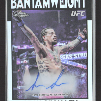 2026 Topps Chrome UFC 1986 Topps Signatures Sean O'Malley #86S-SO Refractor Auto
