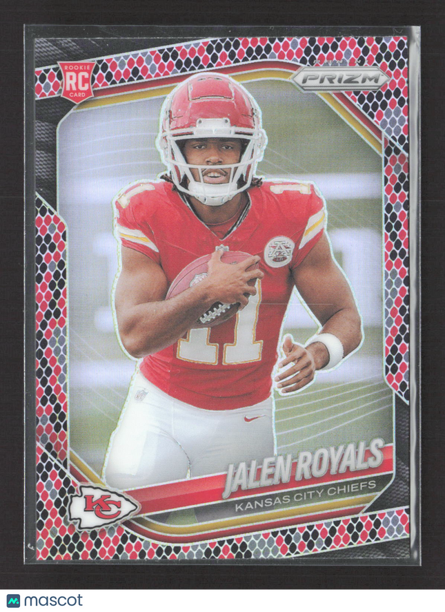 2025 Panini Prizm Jalen Royals #341 Snakeskin