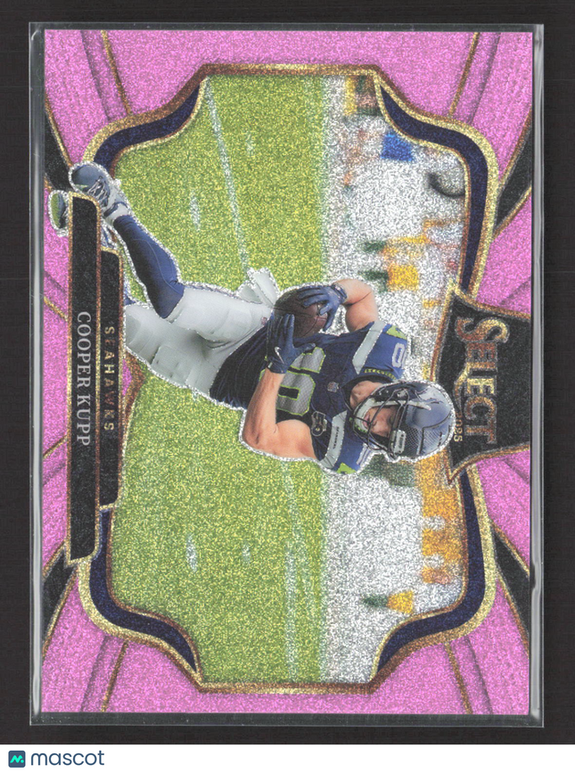 2025 Panini Select Prizm Field Level Cooper Kupp #415 Pink Glitter 12/15
