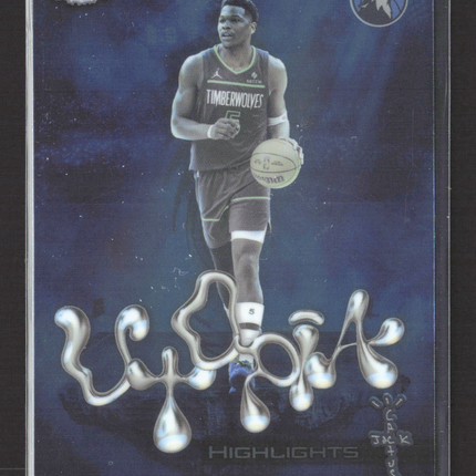 2026 Topps Chrome Utopia Highlights Anthony Edwards #UH-9
