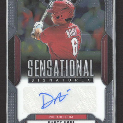 2025 Panini Prizm Baseball Sensational Signatures Dante Nori #SS-DN Auto