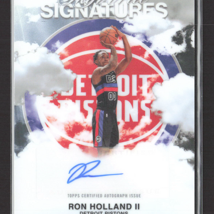 2025 Topps Chrome Sky-Write Signatures Ron Holland II #SWS-RH Auto