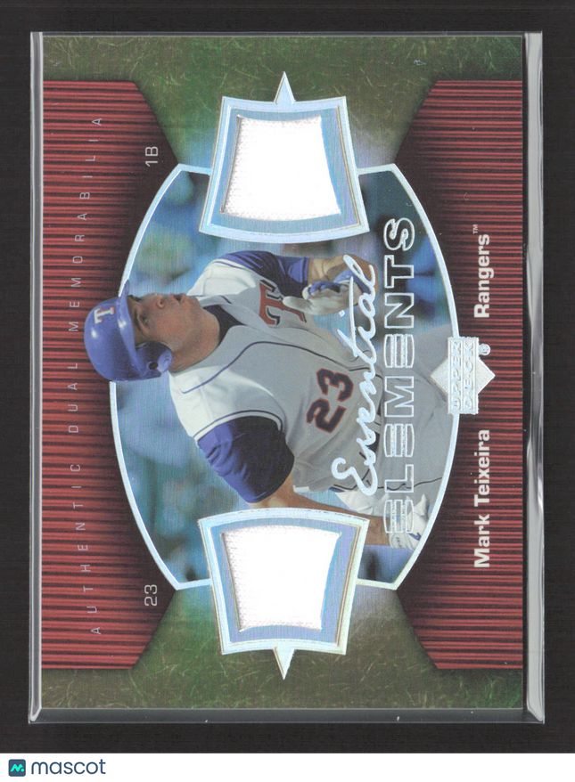 2007 Upper Deck Elements Essential Elements Mark Teixeira Jersey