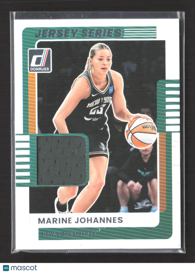 2025 Panini Donruss Jersey Series Marine Johannes #69 Clothing Patch Jersey