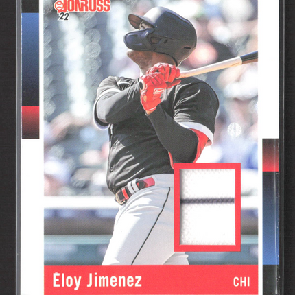 2022 Panini Donruss Baseball 1988 Retro Eloy Jimenez #R88M-EJ Jersey Patch