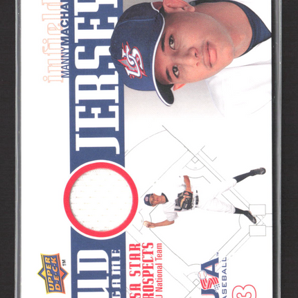 2009 Upper Deck USA Baseball Star Prospects Manny Machado #GJU-10 Jersey