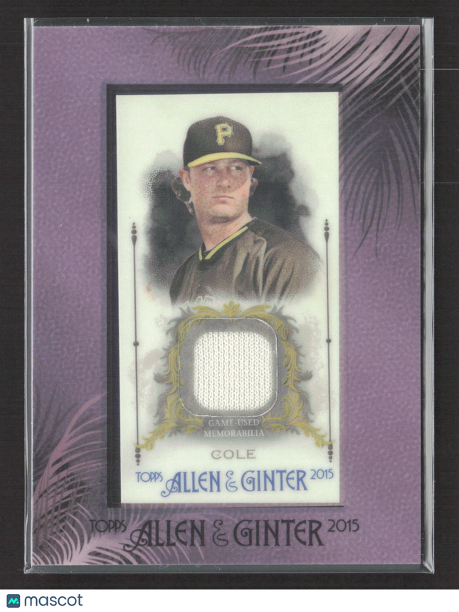 2015 Topps Allen & Ginter Gerrit Cole #FMR-GC Relic Game-Used Jersey