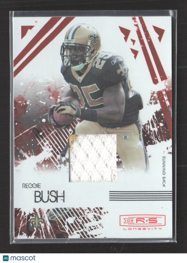 2009 Donruss Rookies & Stars Longevity Reggie Bush #63 Game-Worn Patch /299
