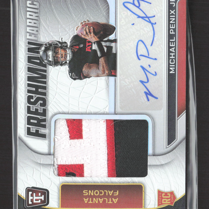 2025 Panini Totally Certified Freshman Fabric Michael Penix RC Patch Auto /49