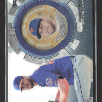 2020 Topps Update Series Jacob deGrom #TBC-JD Commemorative Coin
