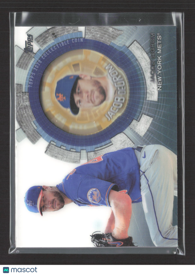 2020 Topps Update Series Jacob deGrom #TBC-JD Commemorative Coin