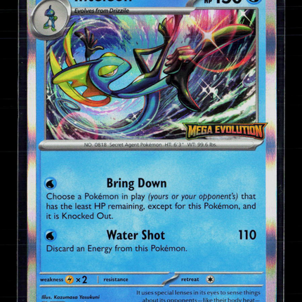 Pokemon 2025 Inteleon Mega Evolution Promos Stamped • 002 Holofoil