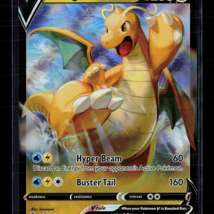 Pokemon 2022 GO Dragonite V #49/78