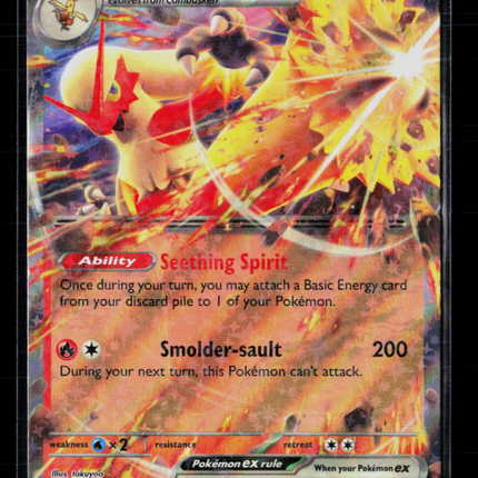 Pokemon 2025 Journey Together Blaziken EX RR #24/159