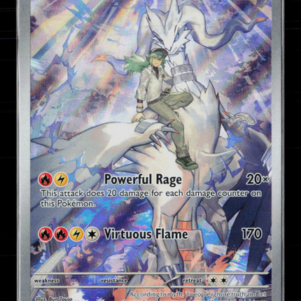 Pokemon 2025 Journey Together N'S Reshiram #167/159