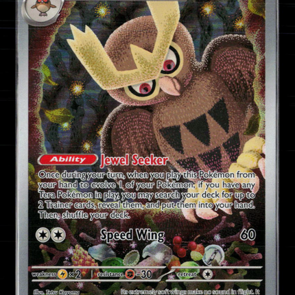 Pokemon 2024 Scarlet & Violet Promos Noctowl #SVP EN 141