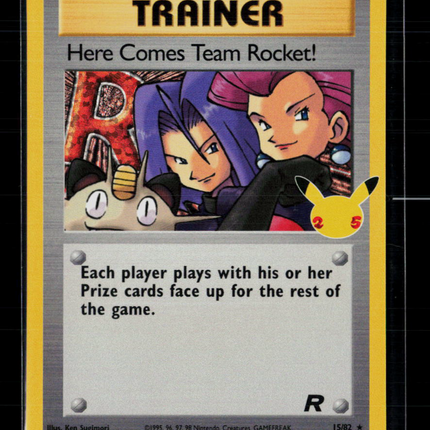 Pokemon 2021 Celebrations Here Comes Team Rocket! #15/82