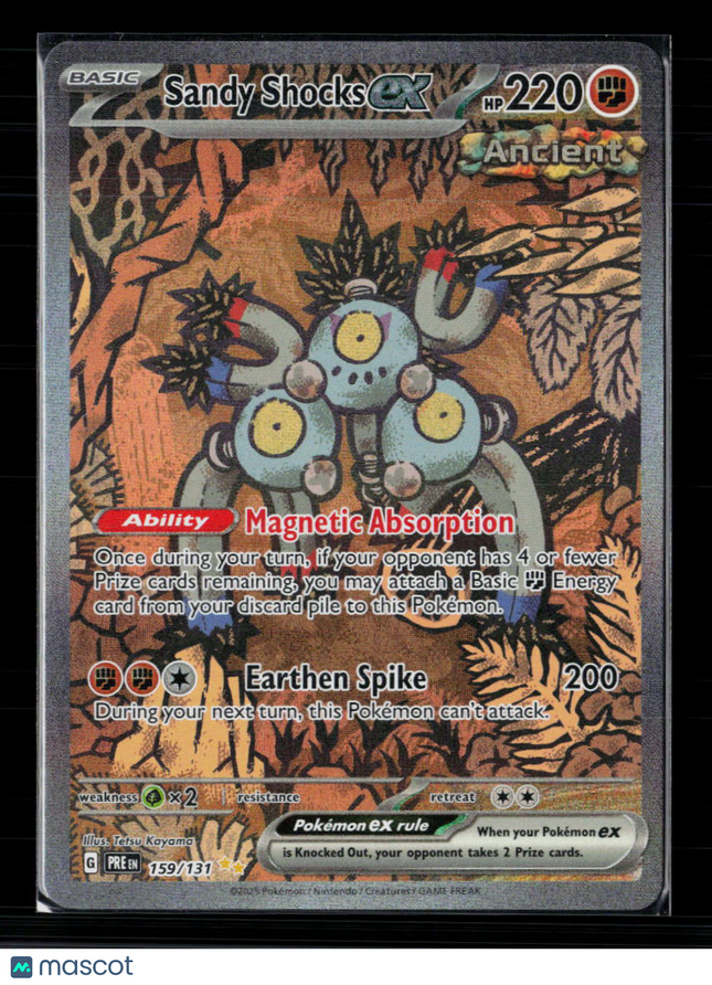 Pokemon 2023 Paradox Rift Sandy Shocks EX SAR #250/182