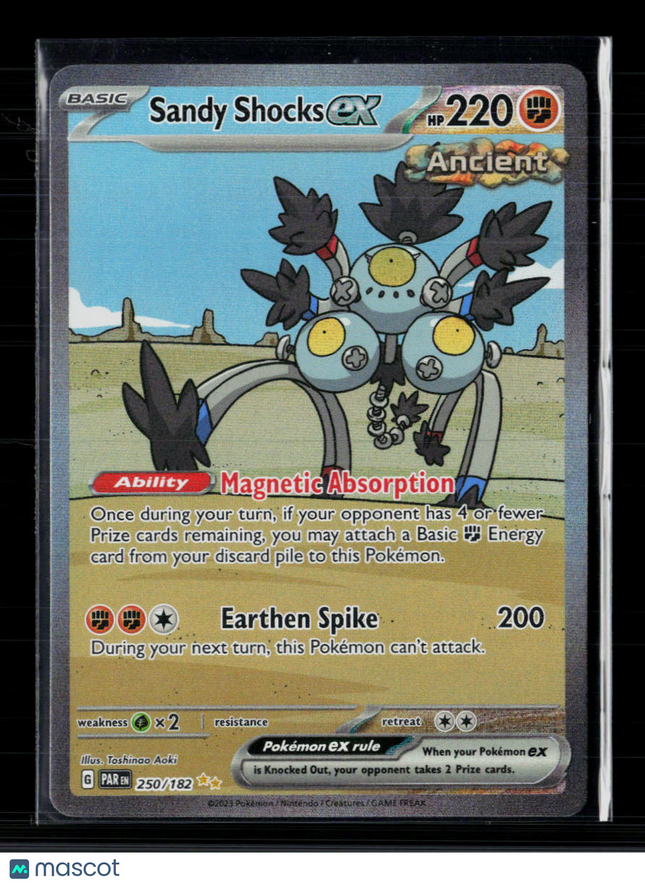 Pokemon 2023 Paradox Rift Sandy Shocks EX SAR #250/182