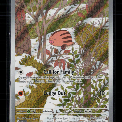 Pokemon 2025 Journey Together Swinub #165/159