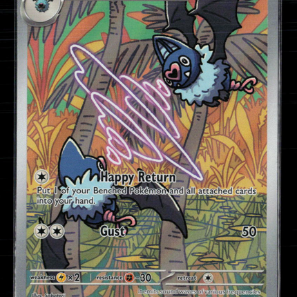 Pokemon 2025 Scarlet & Violet White Flare Swoobat #120/86