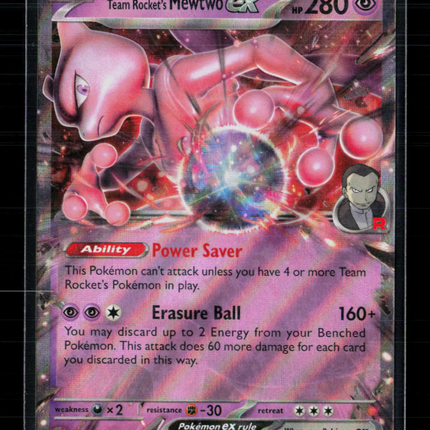 Pokemon 2025 Destined Rivals Team Rocket's Mewtwo EX RR #SVP EN 205