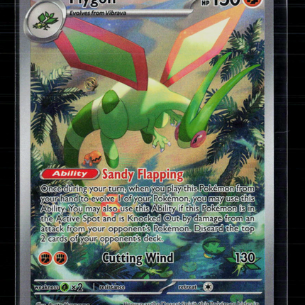 Pokemon 2025 Scarlet & Violet Phantasmal Flames Flygon #101/94