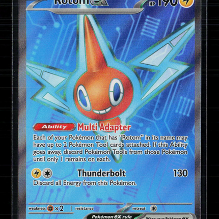 Pokemon 2025 Scarlet & Violet Phantasmal Flames Rotom EX #111/94