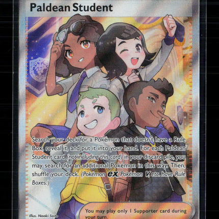 Pokemon 2024 Paldean Fates Paldean Student FA #231/91